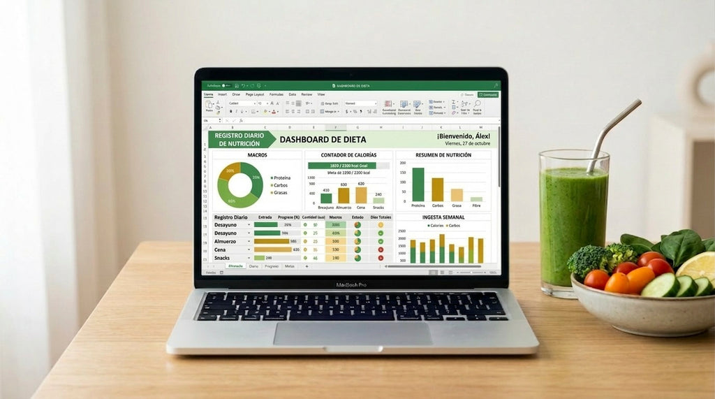 Plantilla Excel Dieta